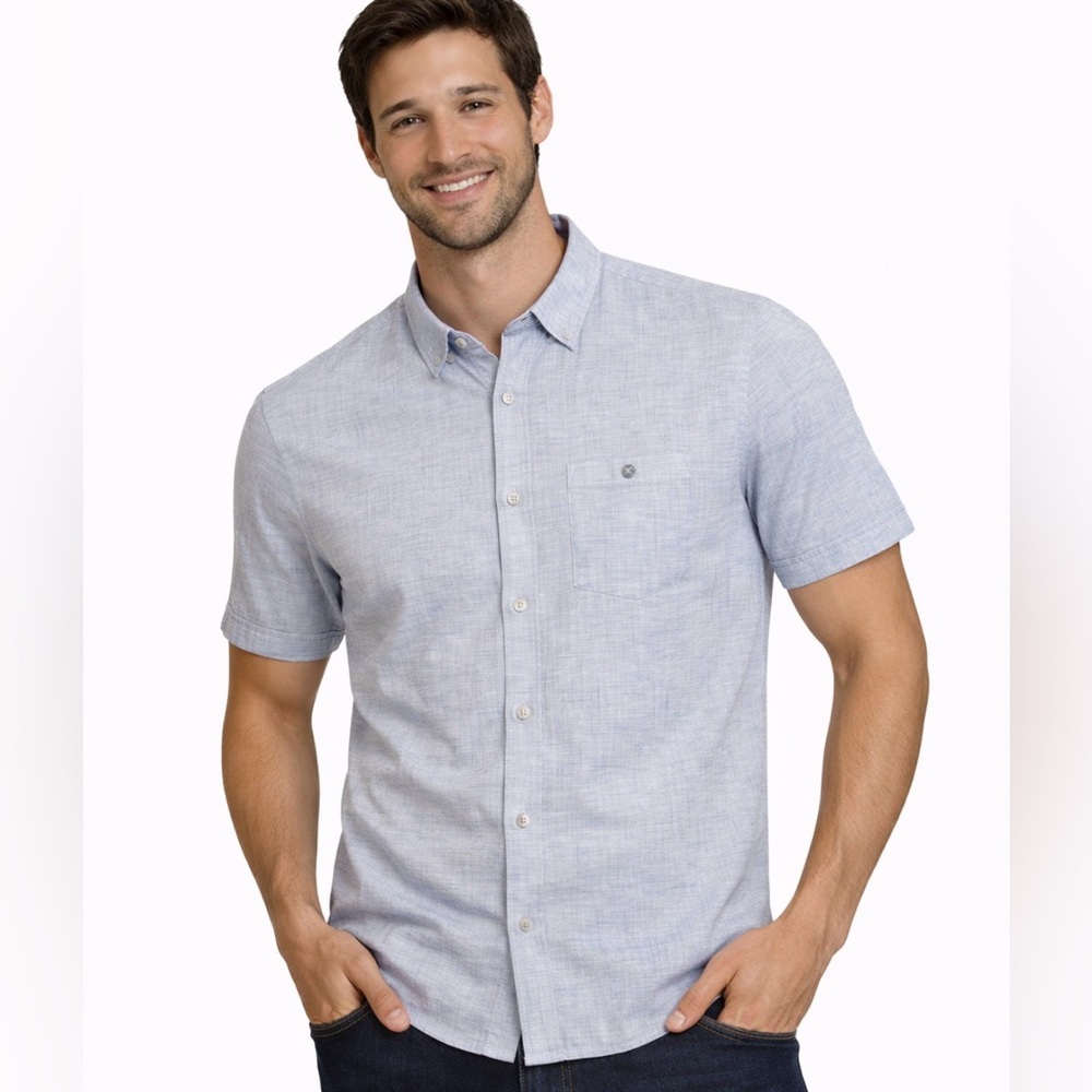 Ted Baker Light Blue Casual Button Down Shirt